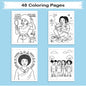 Twists and Joyful Hearts – 48 Pages – Whimsical Heart Patterns and Uplifting Designs – For All Ages