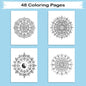 Cultural Mandalas of the World – Mandala Coloring Pages – 48 Pages – Mehndi, Aztec, Celtic & Eastern Patterns – For Adults