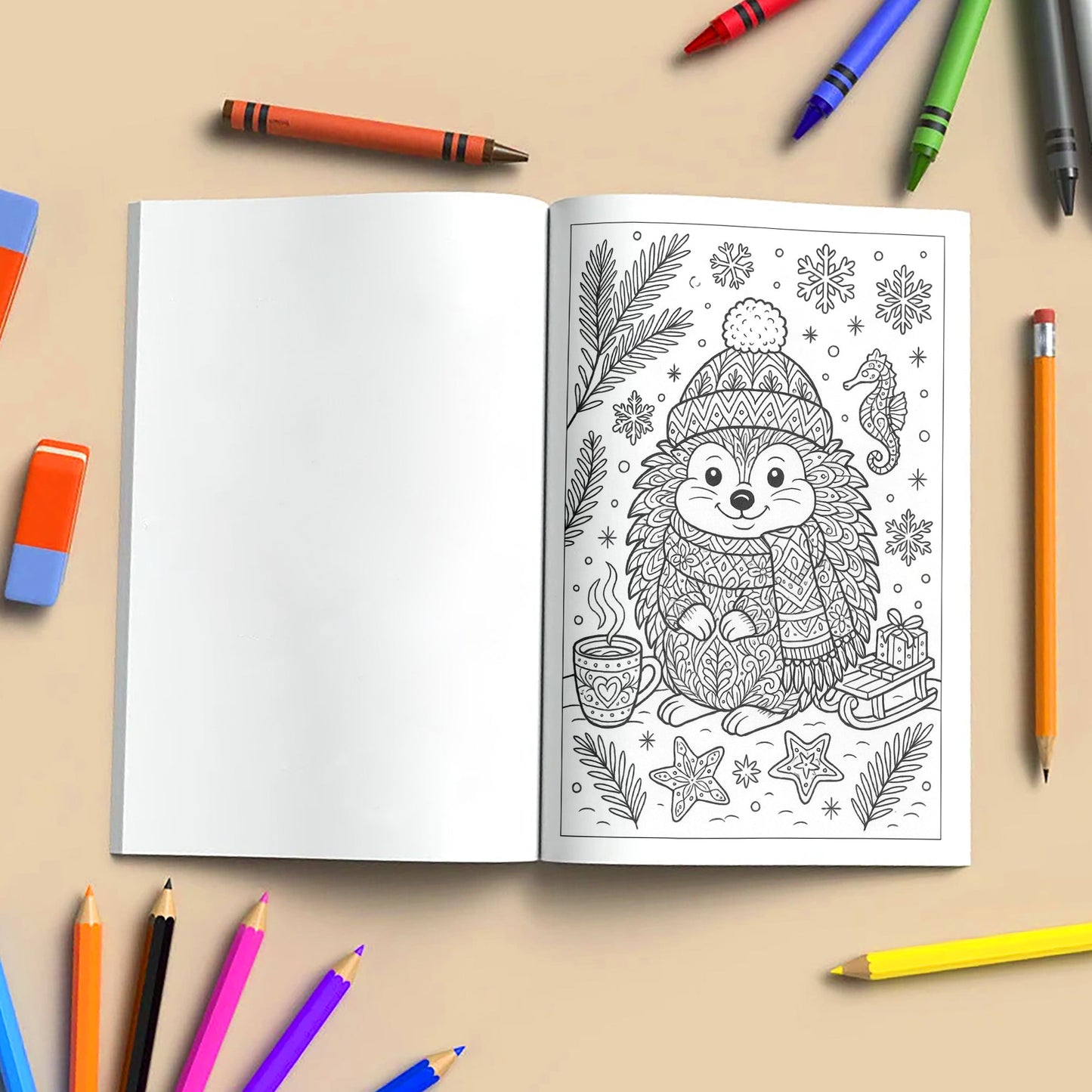Animal Mandala Magic Coloring Pages – 48 Intricate Creatures for Adults to Color