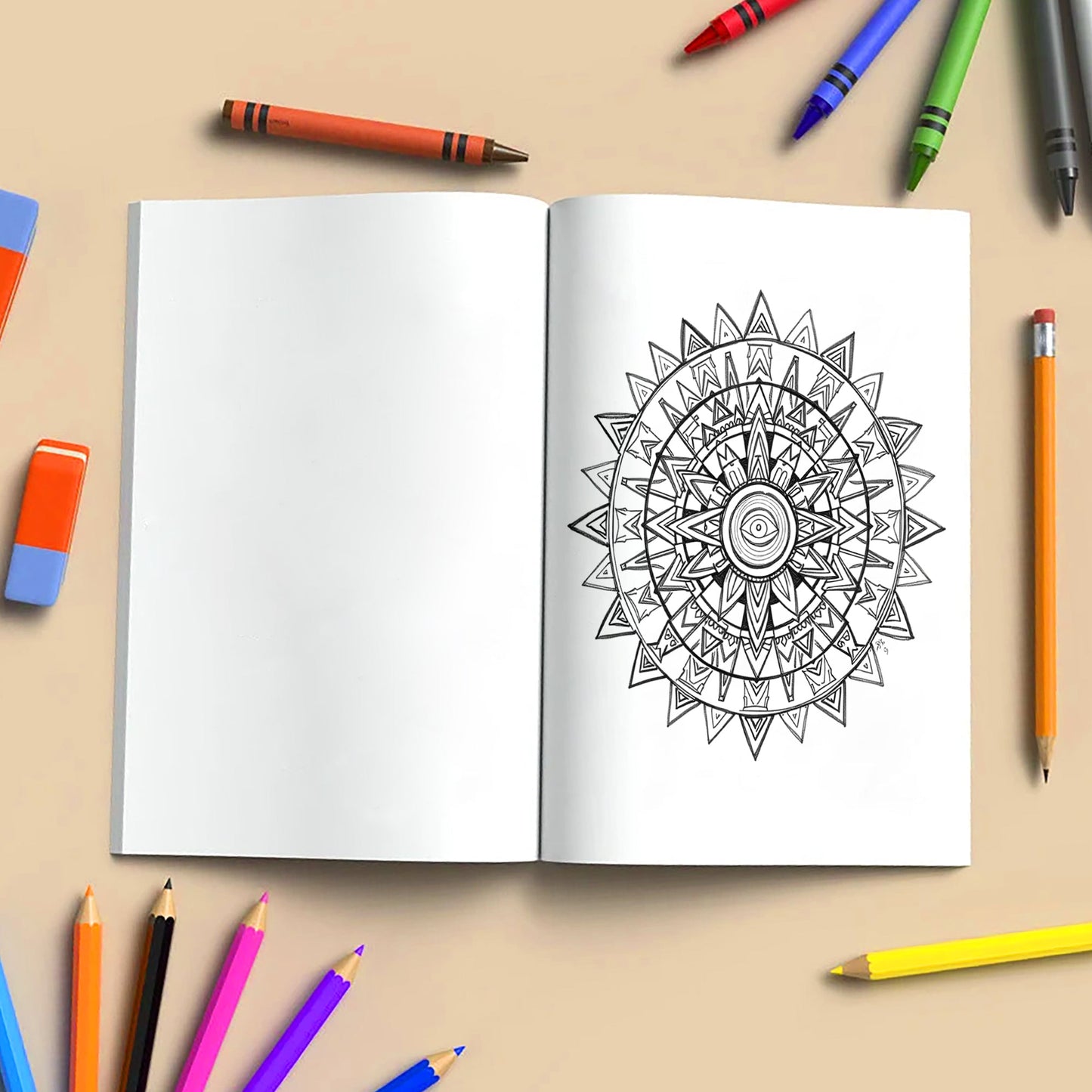 Cultural Mandalas of the World – Mandala Coloring Pages – 48 Pages – Mehndi, Aztec, Celtic & Eastern Patterns – For Adults