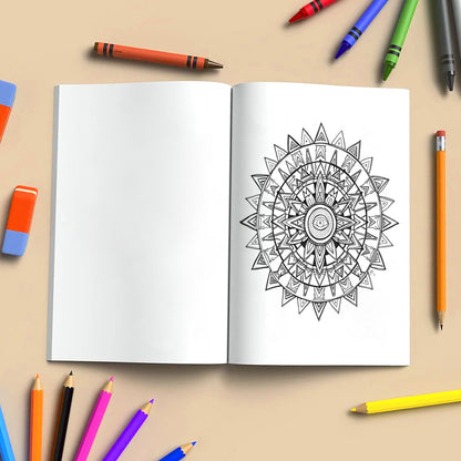 Cultural Mandalas of the World – Mandala Coloring Pages – 48 Pages – Mehndi, Aztec, Celtic & Eastern Patterns – For Adults