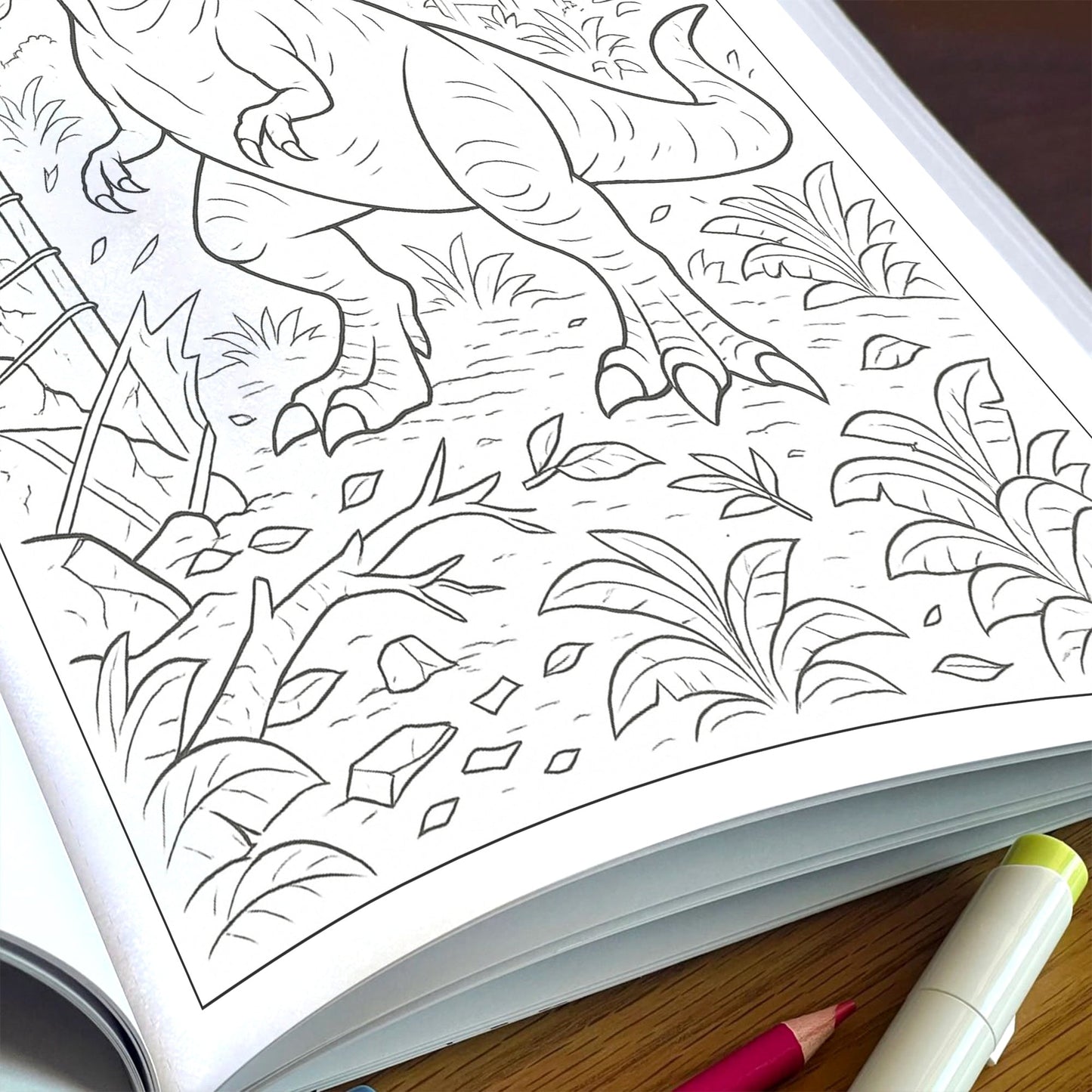 Jurassic Park Adventures – Dinosaur Coloring Pages – 48 Pages – Exciting, Wild, Prehistoric Fun – For Kids