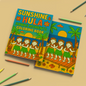 Sunshine & Hula Coloring Pages – 48 Pages – Fun, Tropical, Hawaiian Dances – For Kids
