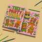 Tiki Party Vibes Coloring Pages – 48 Pages – Fun, Playful, Luau Adventures – For Kids