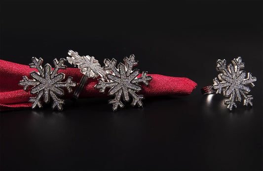 ML15831 Shimer Snowflake Napkin Ring