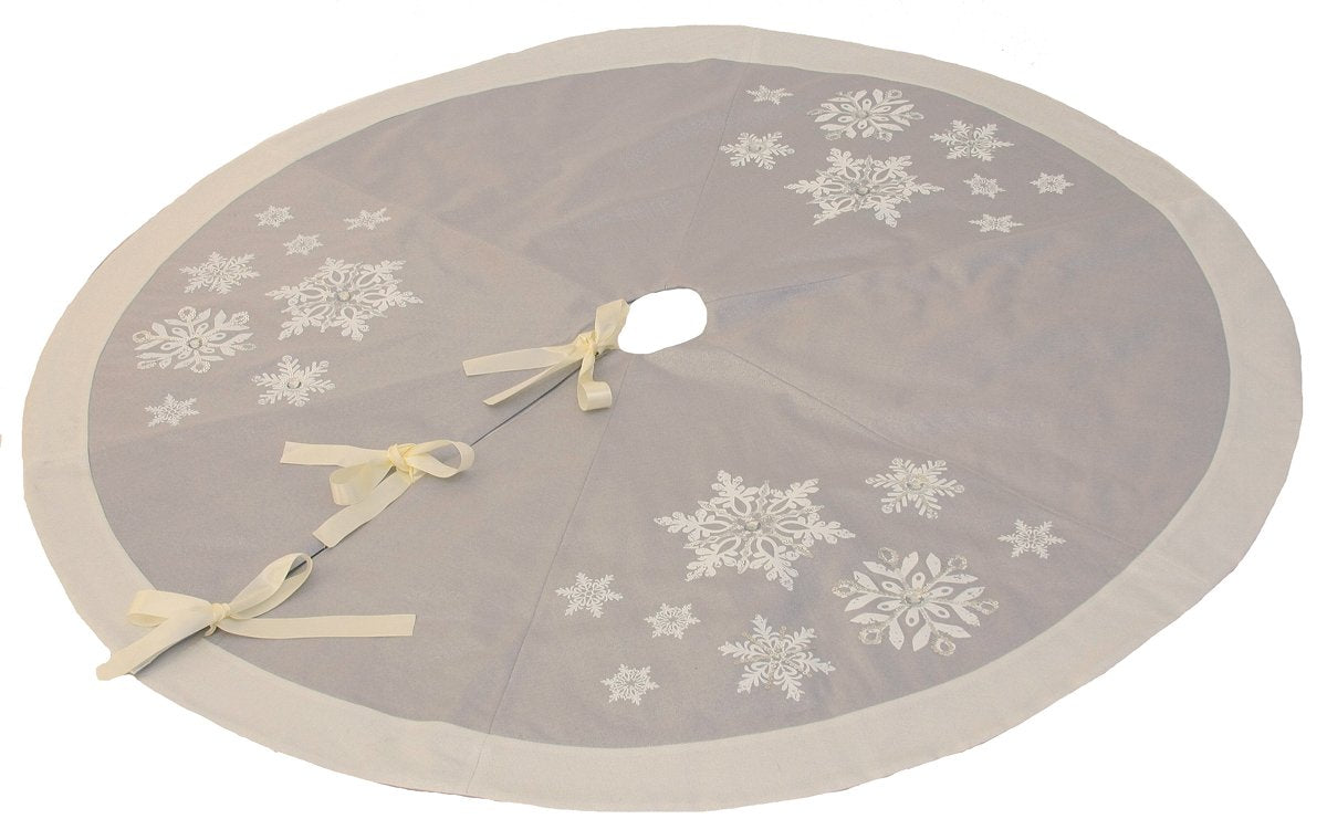 ML16354 Glistening Snow Tree Skirt