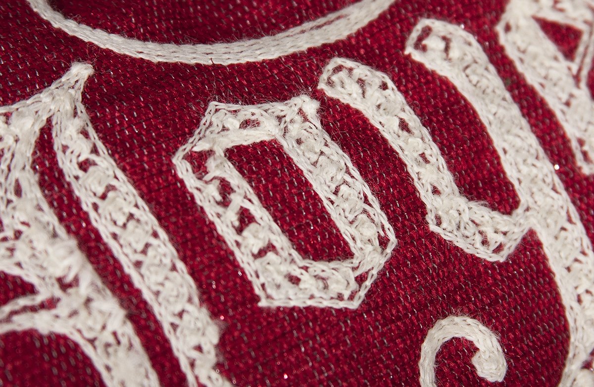 ML17125 Joyeux Christmas Pillow, 8"x14"