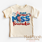 Little Miss Firecracker - July 4th Shirt