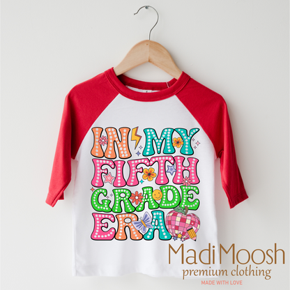 In My 5th Grade Era Back To School Shirt - School Shirt