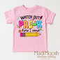 Watch Out Pre-K Here I Come Shirt - Back To School Shirt
