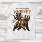 Retro Cowgirl Shirt I Don't Always Drink Whiskey Tee - Printed On Comfort Colors