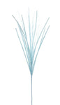 29"L GLITTER BEAD SPIKE SPRAY SOFT BLUE