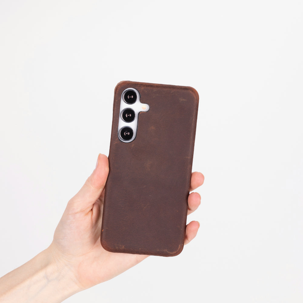 Marion Leather Samsung Galaxy S25 Plus Case - Ultra Thin