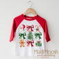 Christmas Bows And Santa Shirt - Christmas Tee