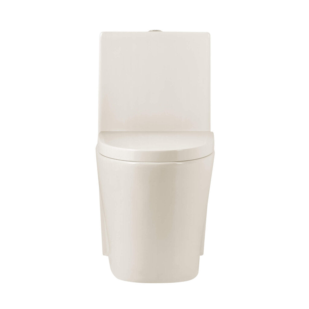 Fine Fixtures MOTB7 Dual Flush One-Piece Toilet – Glossy Biscuit | GS Design Center NJ
