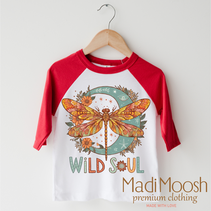 Wild Soul Dragonfly Shirt - Boho Tee