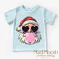 Santa Claus Blowing Bubbles Christmas Shirt - Christmas Tee