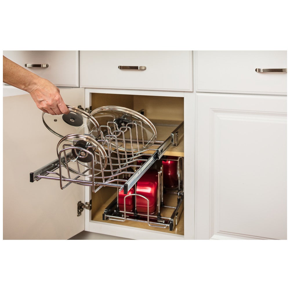 Wire Cookware Lid Pullout