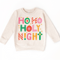 Ho Ho Holy Night Christmas Shirt - Christian Tee