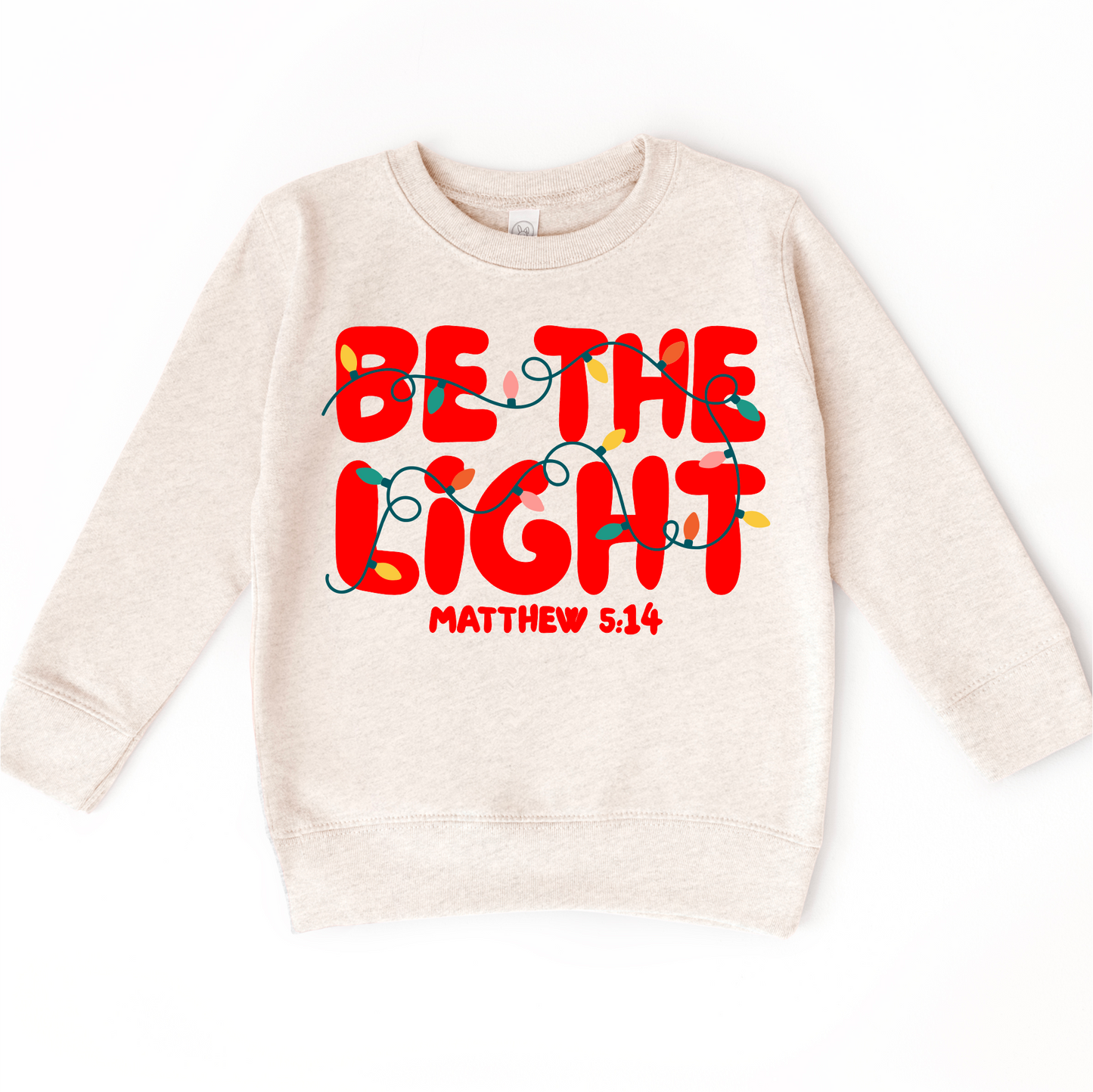 Be The Light Christmas Shirt - Christian Tee