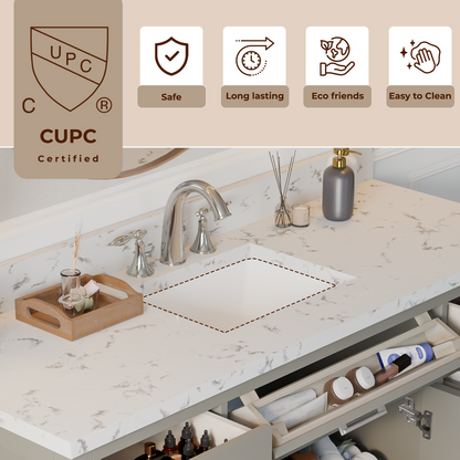 Caroline 60" Single Bath Vanity
