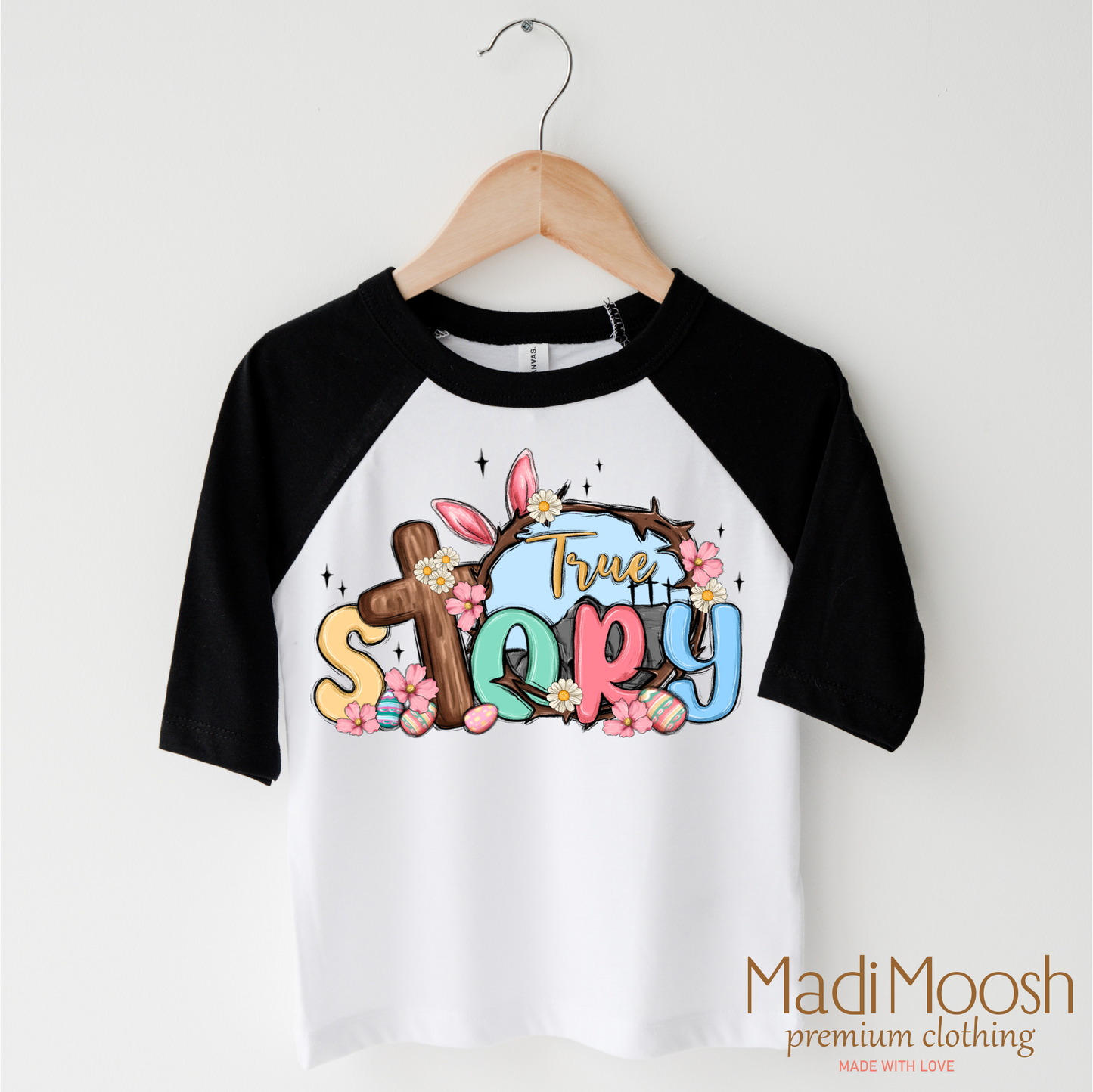 True Story Easter Christian Shirt - Kids Easter Tee