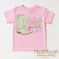 St. Patrick's Day Lucky Cowgirl Shirt - Retro Western St. Patrick's Day Tee