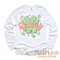 St. Patrick's Day Lucky Clover Shirt - Kids Retro St. Patrick's Day Tee