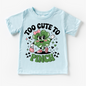 Too Cute To Pinch St. Patrick's Day Shirt - Lucky Clover Kids & Adult Tee