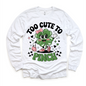 Too Cute To Pinch St. Patrick's Day Shirt - Lucky Clover Kids & Adult Tee