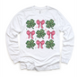 Clovers And Bows St. Patrick's Day Shirt - St. Patrick's Day Kids & Adult Tee
