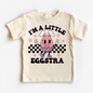 I'm A Little Eggstra Easter Shirt - Girls Easter Egg Tee