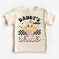 Daddy's Other Chick Shirt - Girls Easter Chicken Tee