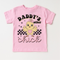 Daddy's Other Chick Shirt - Girls Easter Chicken Tee