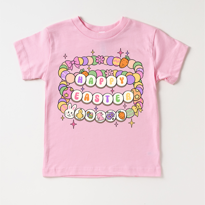 Easter Friendship Bracelet Shirt - Girls Easter Tee