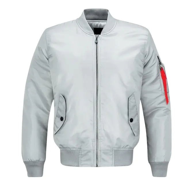 Fashionable MA1 Men's Winter Tactical Bomber Jacket