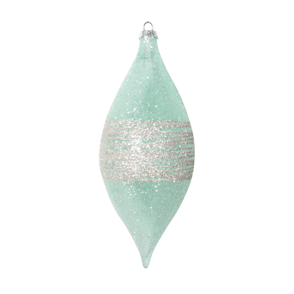 7" Light Green Shuttle Ornament