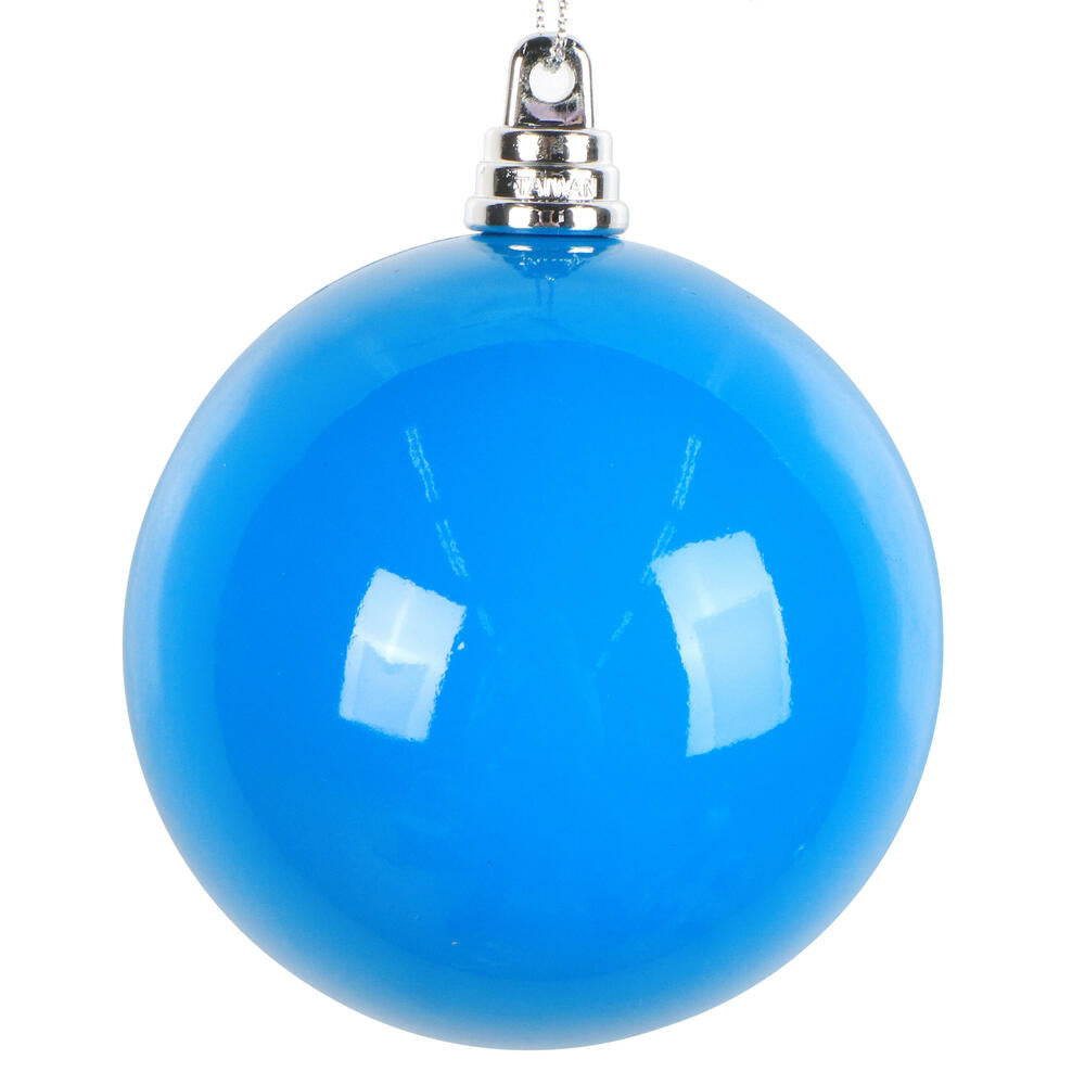 Santa's Sweet Shoppe Collection - 6" Luxe High-Gloss Ball Ornament