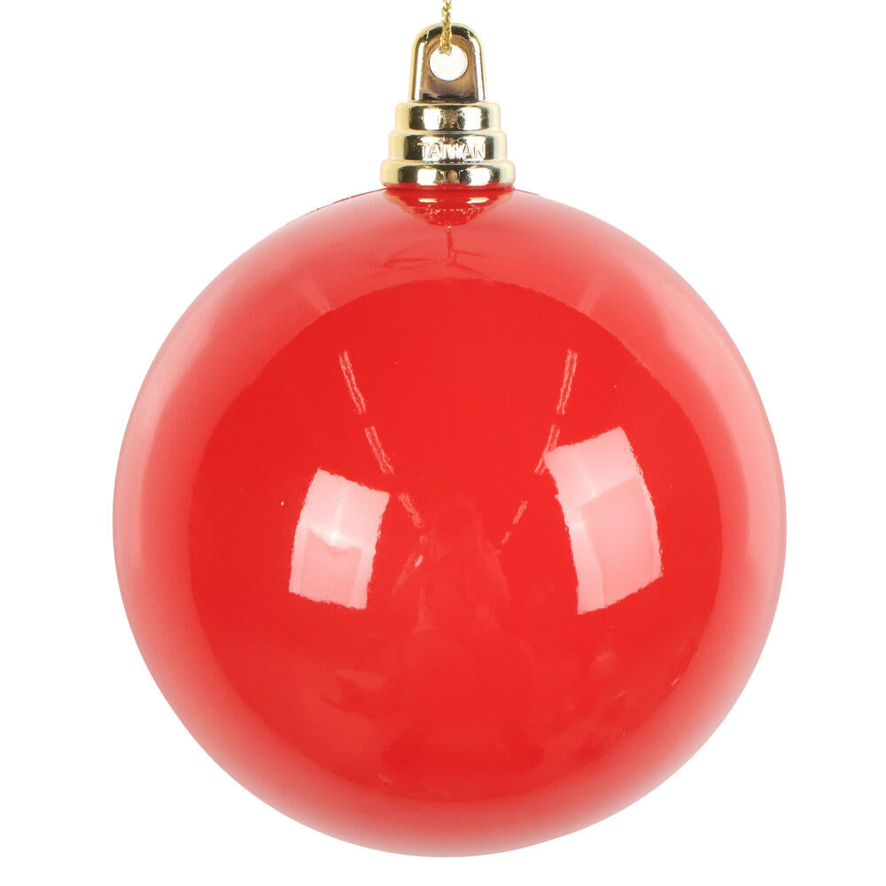 Santa's Sweet Shoppe Collection - 10" Luxe High-Gloss Ball Ornament