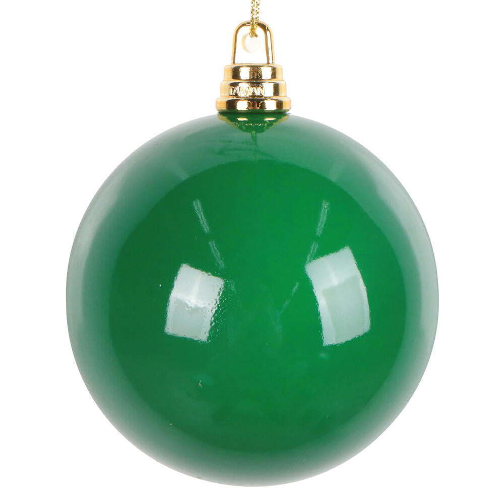 Santa's Sweet Shoppe Collection - 6" Luxe High-Gloss Ball Ornament