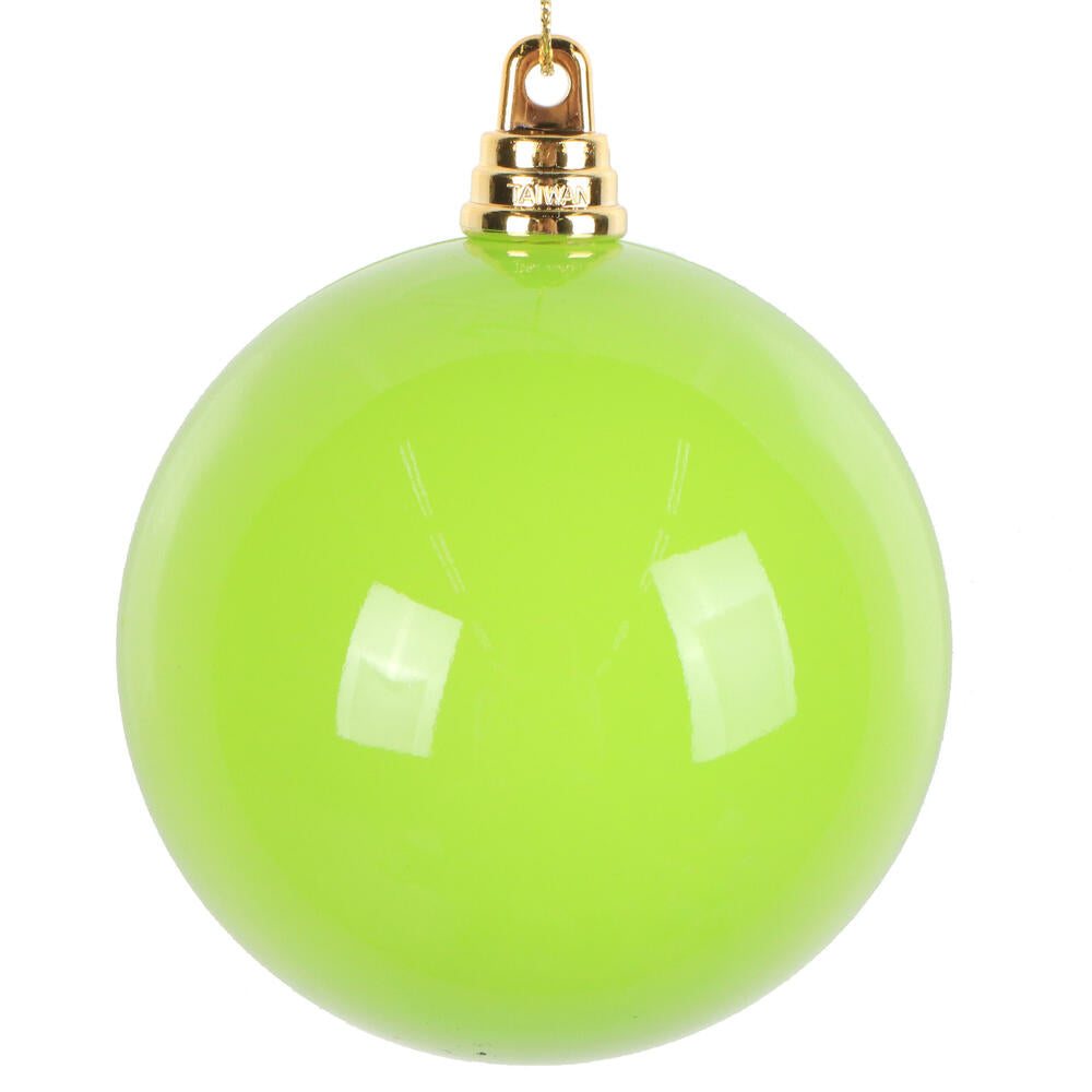 Santa's Sweet Shoppe Collection - 8" Luxe High-Gloss Ball Ornament