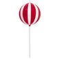 Santa's Sweet Shoppe Collection - 24" Luxe Enamel Round Lollipop Ornament