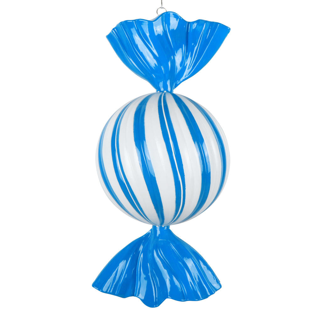 Santa's Sweet Shoppe Collection - 13" Luxe Enamel Swirl Candy Ornament