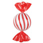 Santa's Sweet Shoppe Collection - 13" Luxe Enamel Swirl Candy Ornament