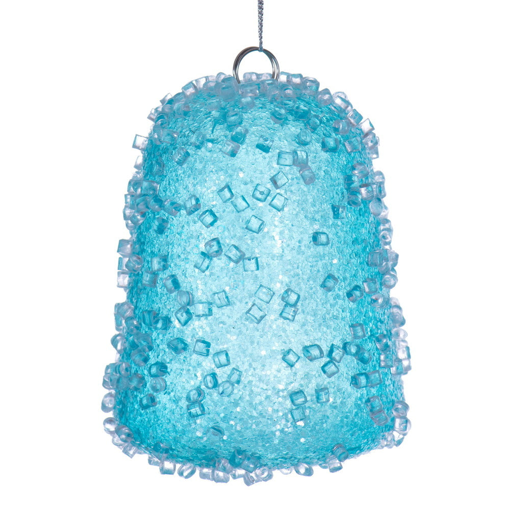 Santa's Sweet Shoppe Collection - 3.5" Luxe Icy Sugar Gum Drop Ornament