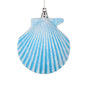Santa's Sweet Shoppe Collection 4" Turquoise Seashell Ornament