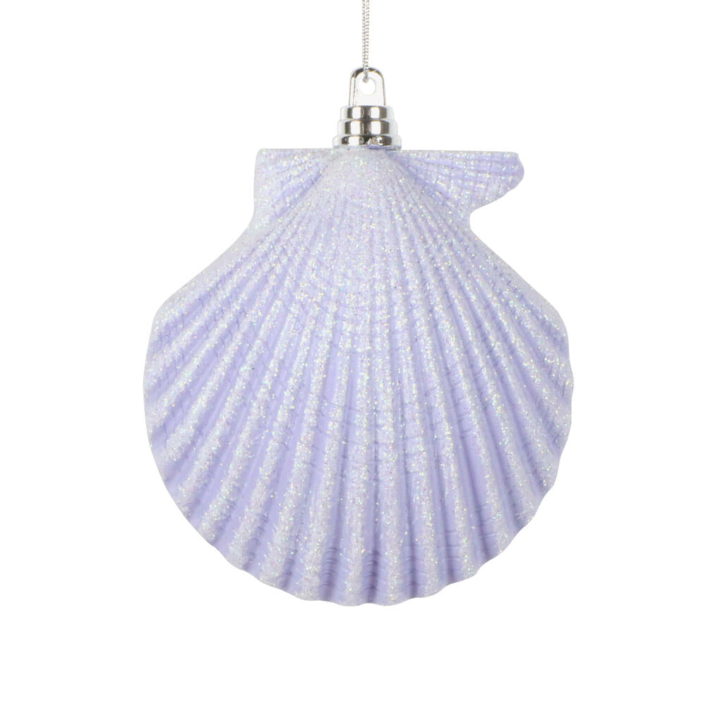 Santa's Sweet Shoppe Collection 4" Purple Seashell Ornament