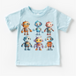 Cute Retro Robot Shirt - Kids Robot Shirt