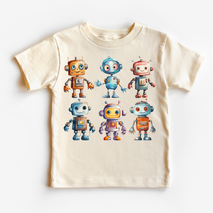 Cute Retro Robot Shirt - Kids Robot Shirt