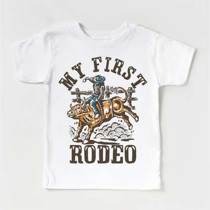 My First Rodeo Birthday Shirt - Kids Western Shirt